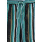 Bicolor Cotton Bermuda Shorts