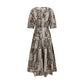 Multicolor Cotton Casual Dress