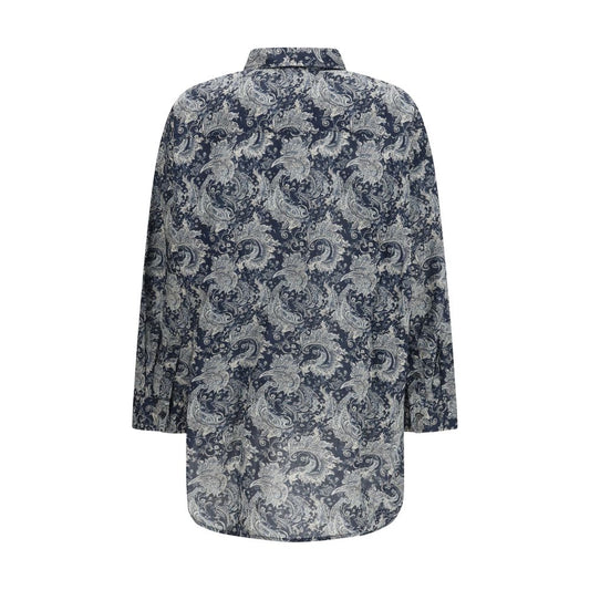 Blue Cotton Shirt