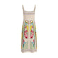 Multicolor Viscose Casual Dress