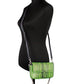 Marc Jacobs Neon Green The Monogram Leather J Marc Mini Shoulder Bag Crossbody