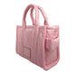 Marc Jacobs The Shiny Crinkle Micro Tote Bubblegum Leather Crossbody