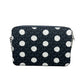 Michael Kors Women'S Jet Set Large Polka Dot Signature Logo Crossbody Bag (Navy) 35S5STTC3O-414