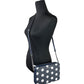 Michael Kors Women'S Jet Set Large Polka Dot Signature Logo Crossbody Bag (Navy) 35S5STTC3O-414