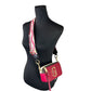 Marc Jacobs Snapshot Leather Shoulder Bag - Red Multi