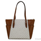 Michael Kors Michael Kors Women Leather Shoulder Tote Bag Purse Handbag+Double Zipper Wallet
