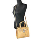 Michael Kors Hamilton Small Leather Satchel Crossbody