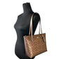 Coach Signature Fiona Zip Tote Bag