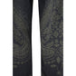 Black Cotton Jeans Denim