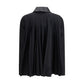 Black Polyester Pattern Shirt