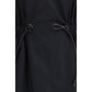Black Cotton Casual Dress