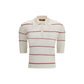 Beige Silk Pattern Shirt