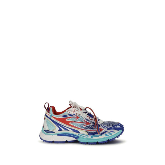 Multicolor Polyester Athletic Sneakers