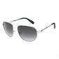 Gray Metal Sunglasses
