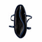 Blue Fur Handbag