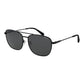 Black Stainless Steel Sunglasses