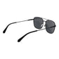 Black Stainless Steel Sunglasses