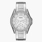 Gray Stainless Steel Dress Watch