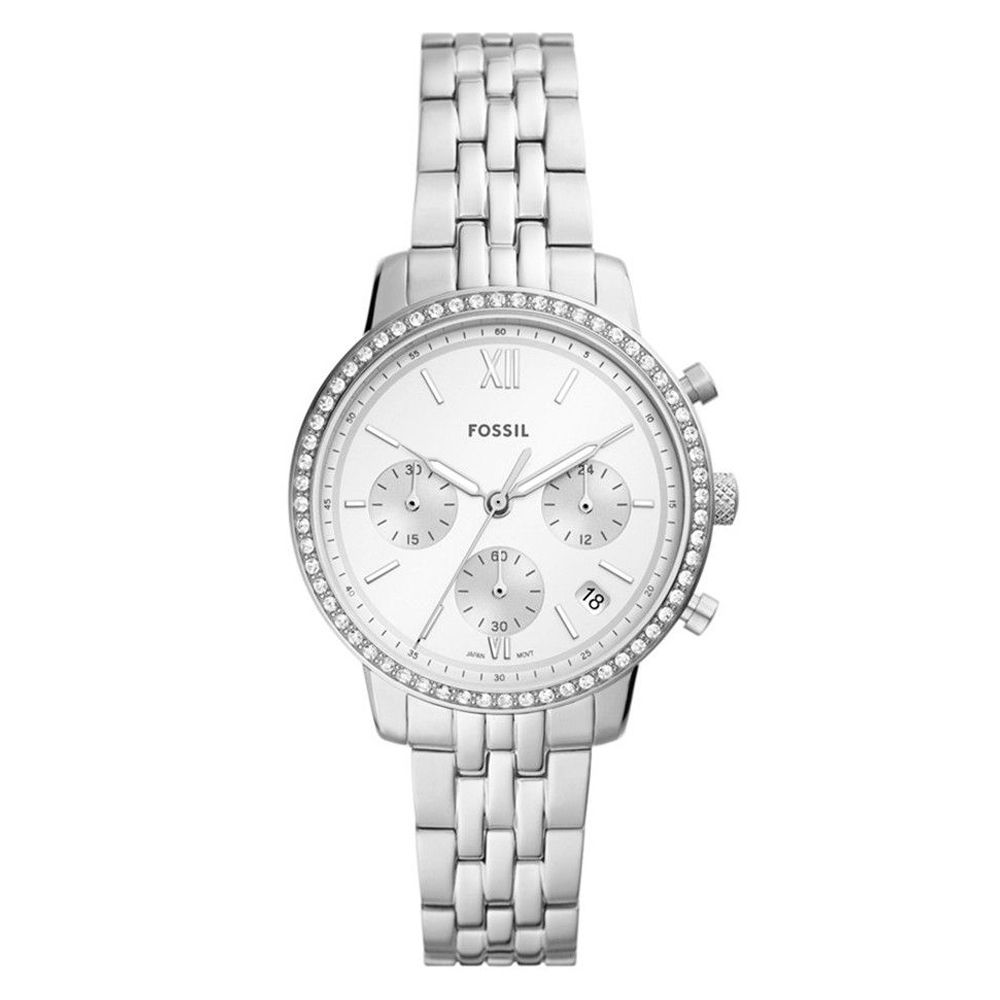 Gray Stainless Steel Bracelet Watch