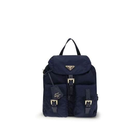 Black Nylon Backpack