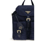 Black Nylon Backpack
