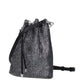 Black Satin Crossbody Bag