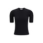 Black Viscose T-Shirt