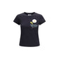 Black Cotton T-Shirt