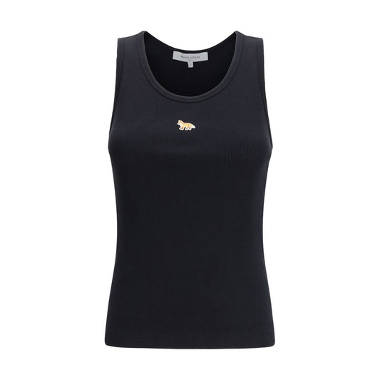 Black Cotton Tank Tops