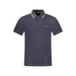 Blue Cotton Men's Polo-Shirt