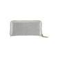 Silver Polyurethane Women Wallet