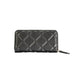 Black Polyurethane Women Wallet