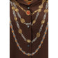Brown Fabric Pattern Shirt