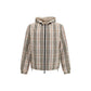 Beige Polyester Shell Jacket