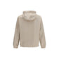 Beige Polyester Shell Jacket
