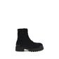 Black Calf Leather Bos Taurus Lace-Up Boots