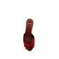 Multicolor Calf Leather Bos Taurus Flat Sandals