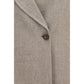 Beige Linen Blazer