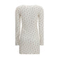 White Cotton Casual Dress