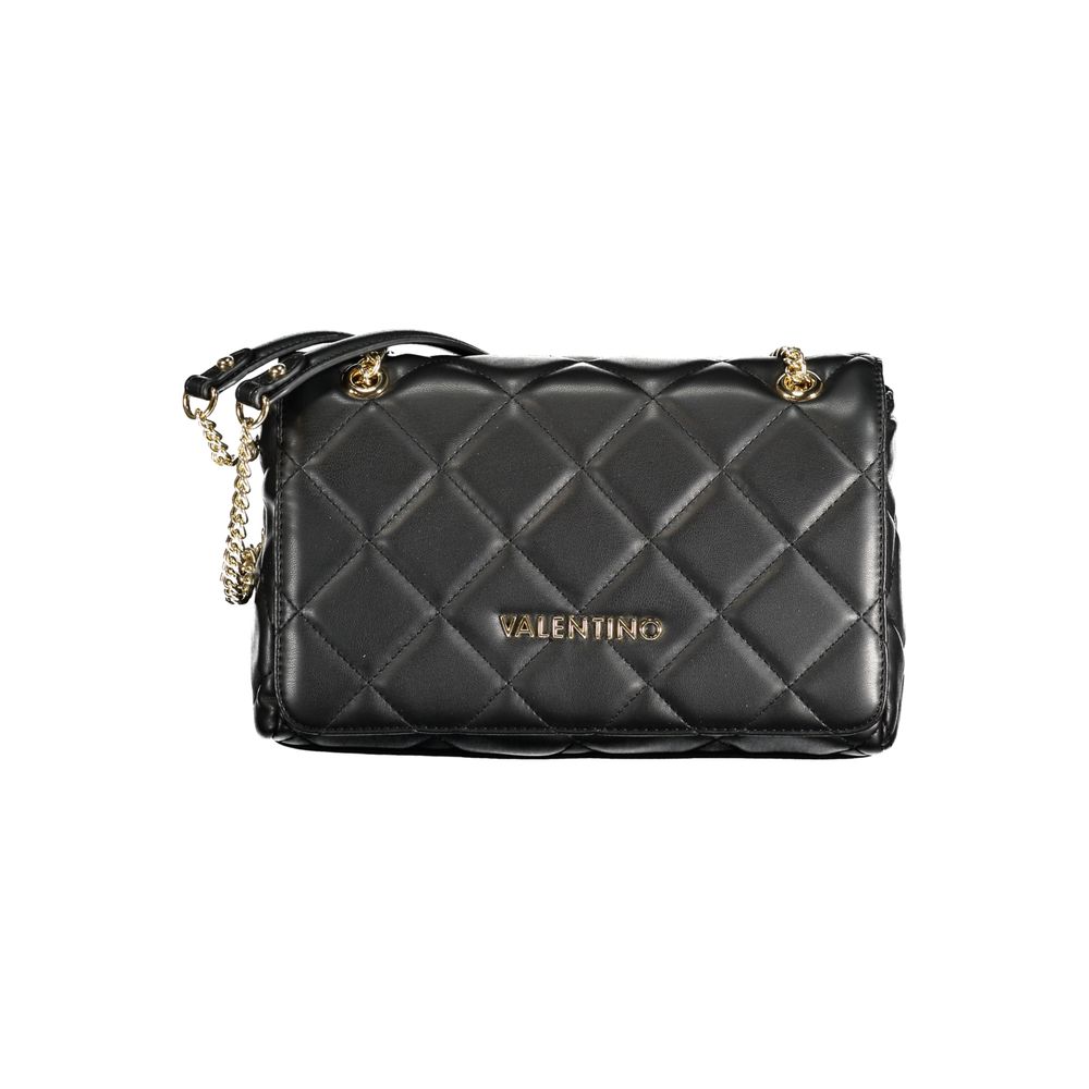 Nero Polyurethane Women Handbag
