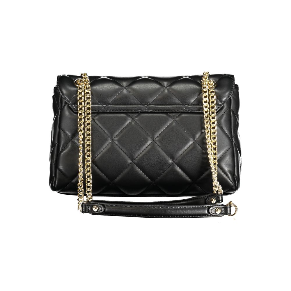 Nero Polyurethane Women Handbag