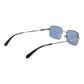 Silver Metal Sunglasses