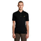 Black Cotton Polo Shirt