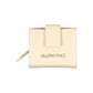 Beige Polyurethane Women's Wallet