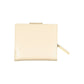 Beige Polyurethane Women's Wallet
