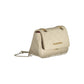 Beige Polyurethane Women Shoulder Bag