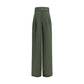 Bicolor Linen Casual Pants