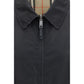 Black Polyamide Full-Length Jacket