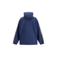 Blue Polyester Shell Jacket
