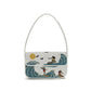 White Other Fibres Shoulder Bag
